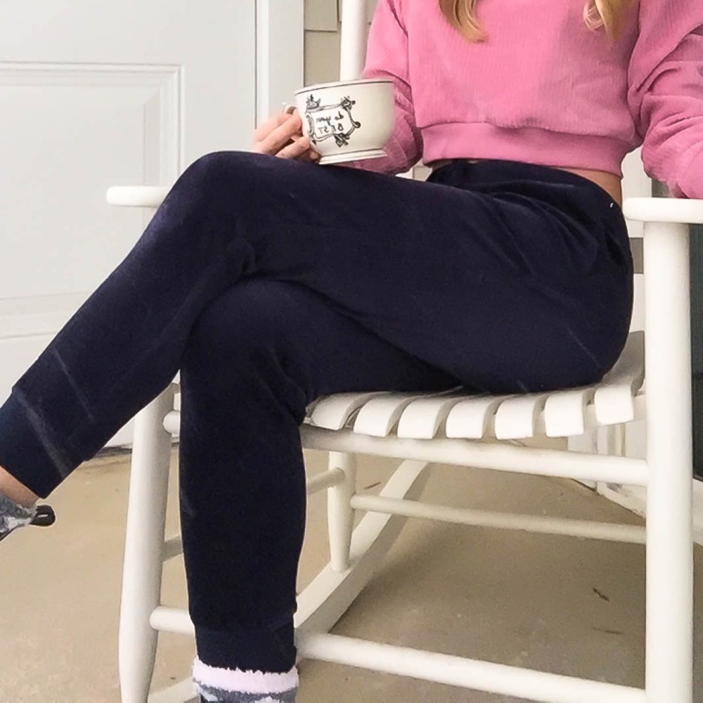 Velour joggers